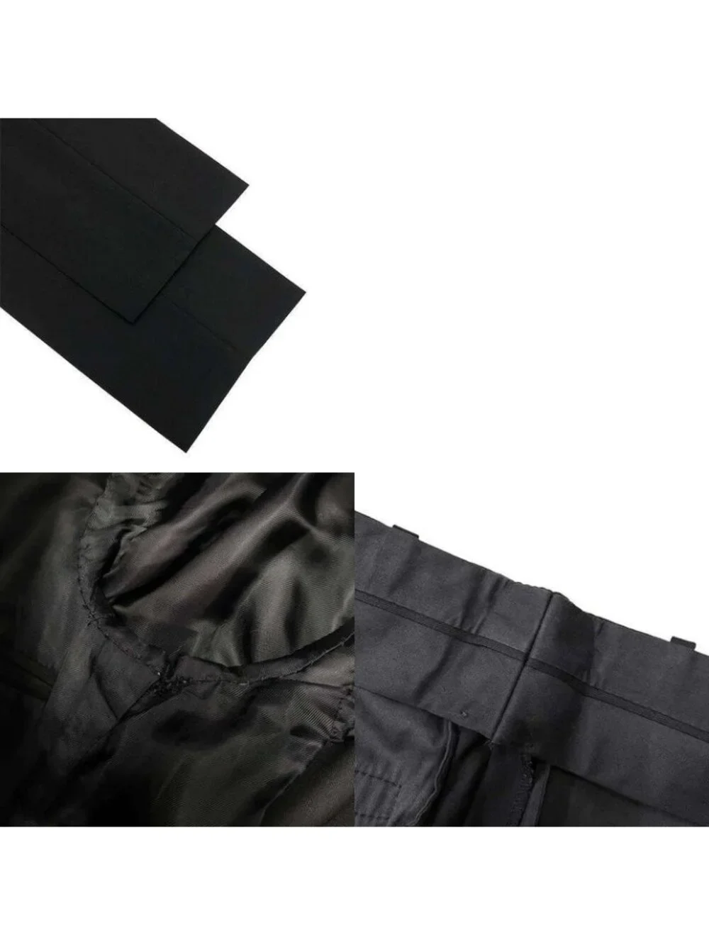 Balenciaga Tailored Jacket & Trousers Pants Set Suit Black 44 - Picture 10 of 10